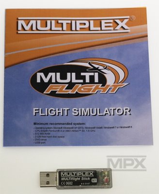 85165 USB-Interface MULTIflight Stick vč. MULTIflight PLUS CD (Windows)