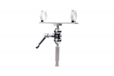 Nanlite T12 holder for 1 tube with Ball Head Yoke with Swivel Pin
