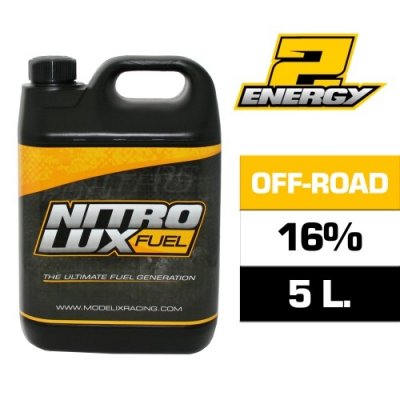 NITROLUX ENERGY 2 Off-Road 16% palivo, 5 litrů - (v ceně SPD 12,84 kč/L)