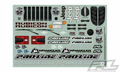 Karoserie čirá JEEP Wrangler JL UNLIMITED RUBICON 12.3 (313mm)