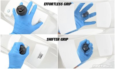 Držák pro lakování lexanových karoserii