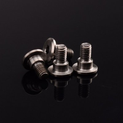 M3x6mm titanové servo upevn. šrouby, 4 ks.