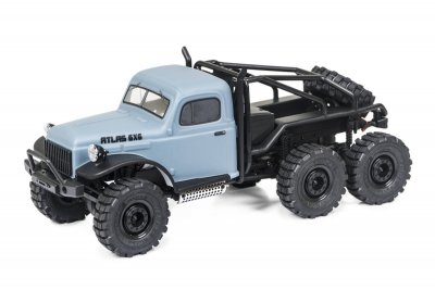 Atlas 6x6 1:18 RTR - modrý
