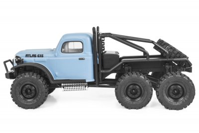 Atlas 6x6 1:18 RTR - modrý