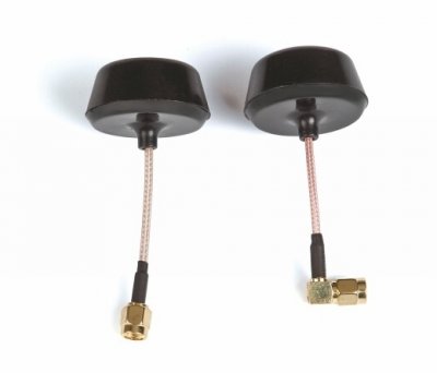 Cirkulární anténa s pouzdrem sada Rx + Tx 5,8G