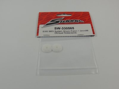 SWORKz BBS plastové pístky olejových tlumičů 8x1,3mm, 2 ks.