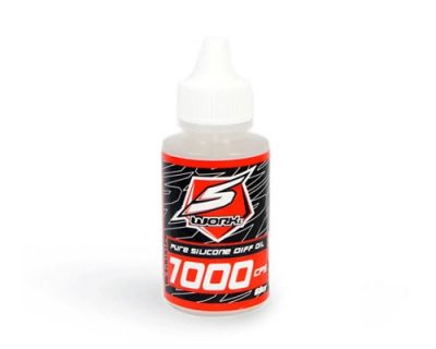 SWORKz silikonový olej pro diferenciál 7000Cps, 60ml, 1 ks.