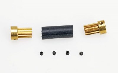 Flex-spojka 12mm pro průměr hřídele 4,0mm na 3,2mm, délka 37mm