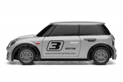 1/76 On-Road RC Car RTR (cementově šedá)