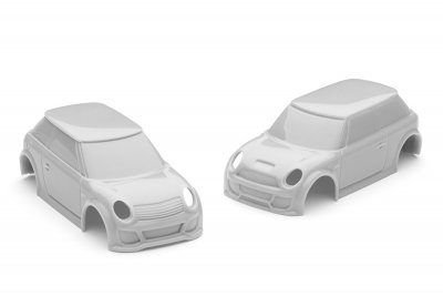 1/76 On-Road RC Car RTR (cementově šedá)