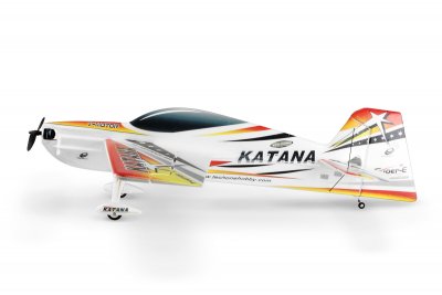 Katana (1 000 mm) červená KIT+MOTOR