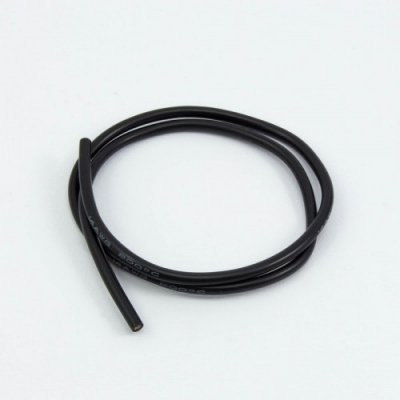 Silikonový kabel 1,8qmm, 16AWG, 500mm, černý