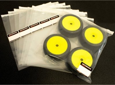 ZIP LOCK sáčky pro skladování gum včetně samolepících pop. štítků, 10 ks.