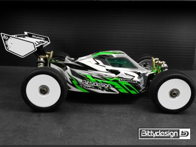 Vision čirá karoserie - Kyosho MP10E předříznutá