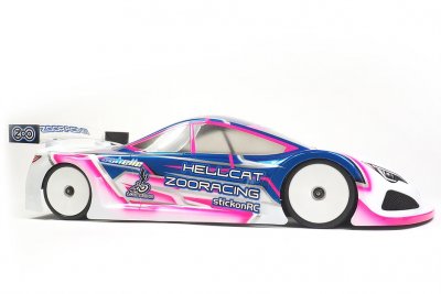 Karoserie čirá HellCat 190mm - 0,5mm