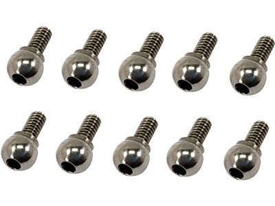 Kulový čep 4mm se závitem M2x4mm (10)