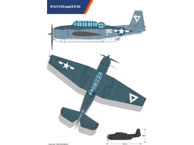 Academy Grumman TBF-1C USN Battle of Leyte Gulf (1:48)