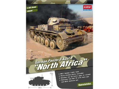 Academy Panzer II Ausf.F North Africa (1:35)