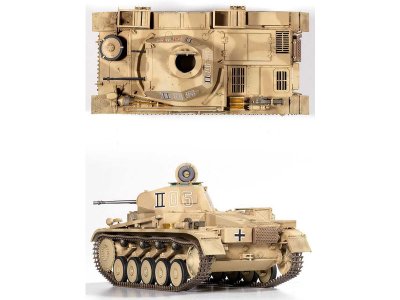 Academy Panzer II Ausf.F North Africa (1:35)