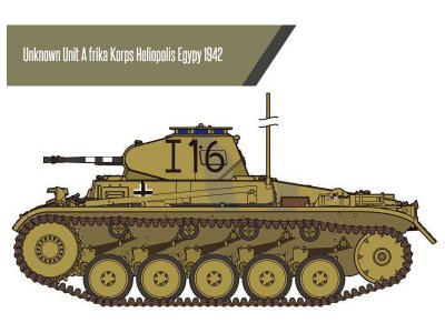 Academy Panzer II Ausf.F North Africa (1:35)