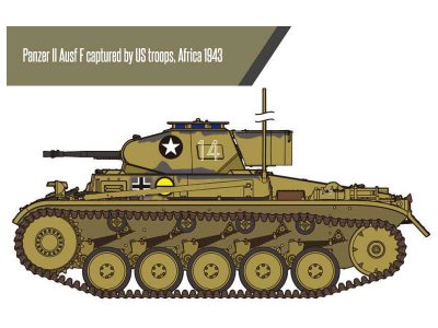 Academy Panzer II Ausf.F North Africa (1:35)