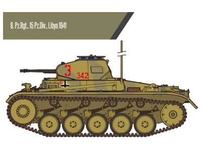 Academy Panzer II Ausf.F North Africa (1:35)