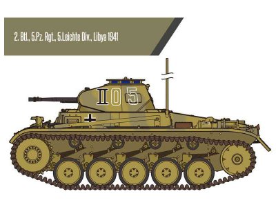 Academy Panzer II Ausf.F North Africa (1:35)