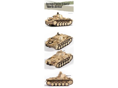 Academy Panzer II Ausf.F North Africa (1:35)