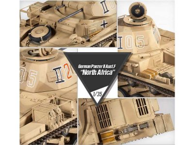 Academy Panzer II Ausf.F North Africa (1:35)