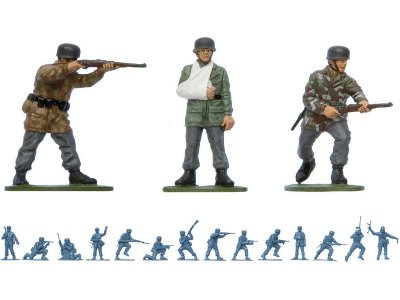 Airfix figurky - WWII German Paratroops (1:32) (Vintage)