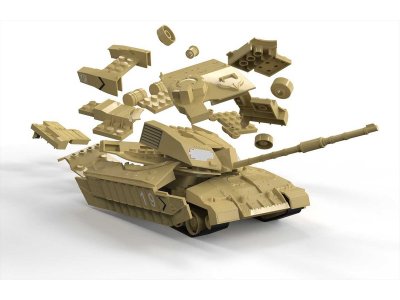 Airfix Quick Build Challenger Tank
