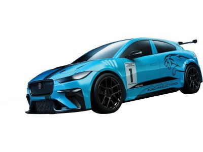 Airfix Quick Build Jaguar I-PACE eTROPHY