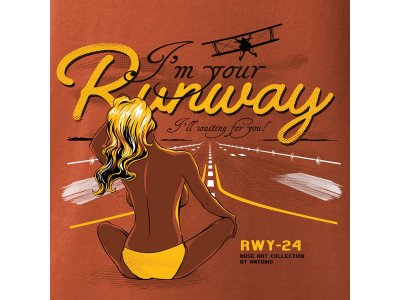 Antonio pánské tričko RUNWAY S