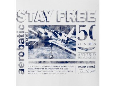 Antonio pánské tričko Stay Free XL