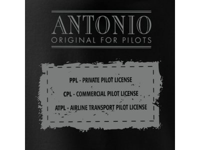 Antonio pánské tričko Pilot BL L