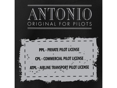 Antonio dámská polokošile Pilot černá XXL