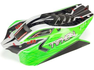 Arrma karosérie zelená: Typhon 4WD Mega