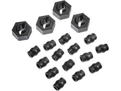 Arrma kulový čep, sada šestihranů kol