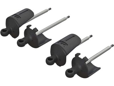 Arrma pístnice tlumiče s koncovkou