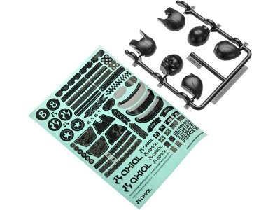 Axial helmy jezdců černé: Yeti