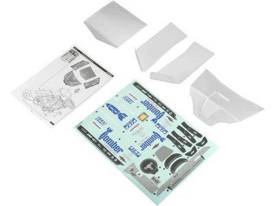 Axial karosérie Bomber nenabarvená