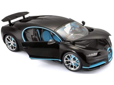 Bburago Plus Bugatti Chiron 1:18 černá