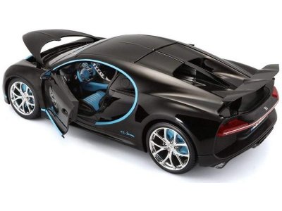 Bburago Plus Bugatti Chiron 1:18 černá