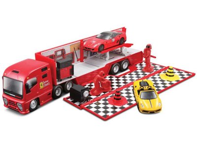Bburago Ferrari Racing Hauler