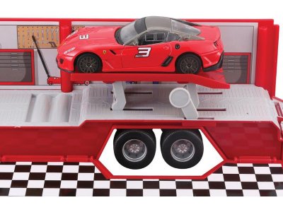 Bburago Ferrari Racing Hauler