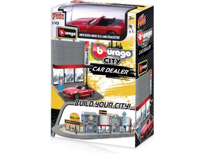 Bburago City - prodejna aut