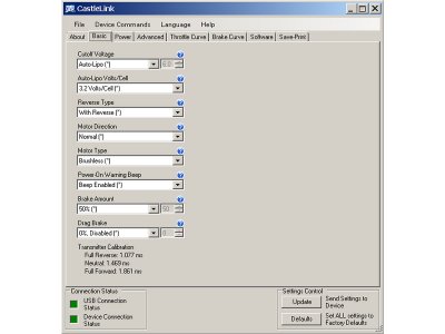 Castle motor 1515 2200ot/V senzored, reg. Sidewinder 8
