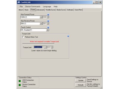 Castle motor 1515 2200ot/V senzored, reg. Sidewinder 8