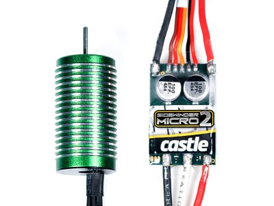 Castle motor 0808 8200ot/V, reg. Sidewinder Micro 2