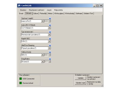 Castle motor 0808 8200ot/V, reg. Sidewinder Micro 2